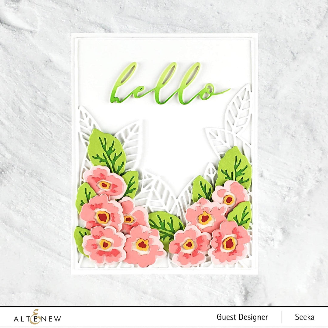 Part A-Glitz Art Craft Co.,LTD Dies Craft-A-Flower: Primrose Blossom Layering Die Set