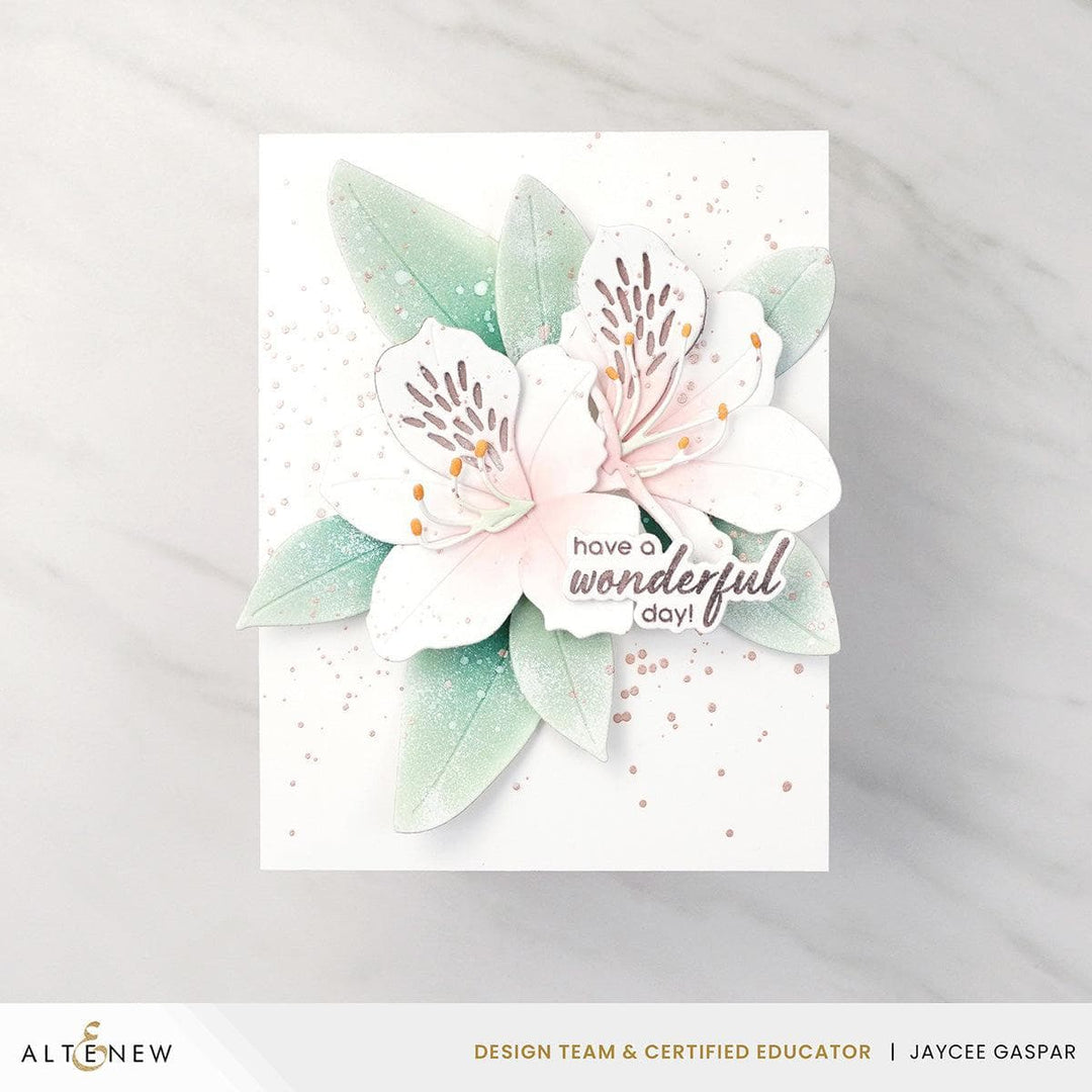 Part A-Glitz Art Craft Co.,LTD Dies Craft-A-Flower: Rhododendron Layering Die Set