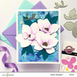 Part A-Glitz Art Craft Co.,LTD Dies Craft-A-Flower: Southern Magnolia Layering Die Set