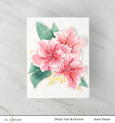 Part A-Glitz Art Craft Co.,LTD Dies Craft-A-Flower: Sunburst Azalea Layering Die Set