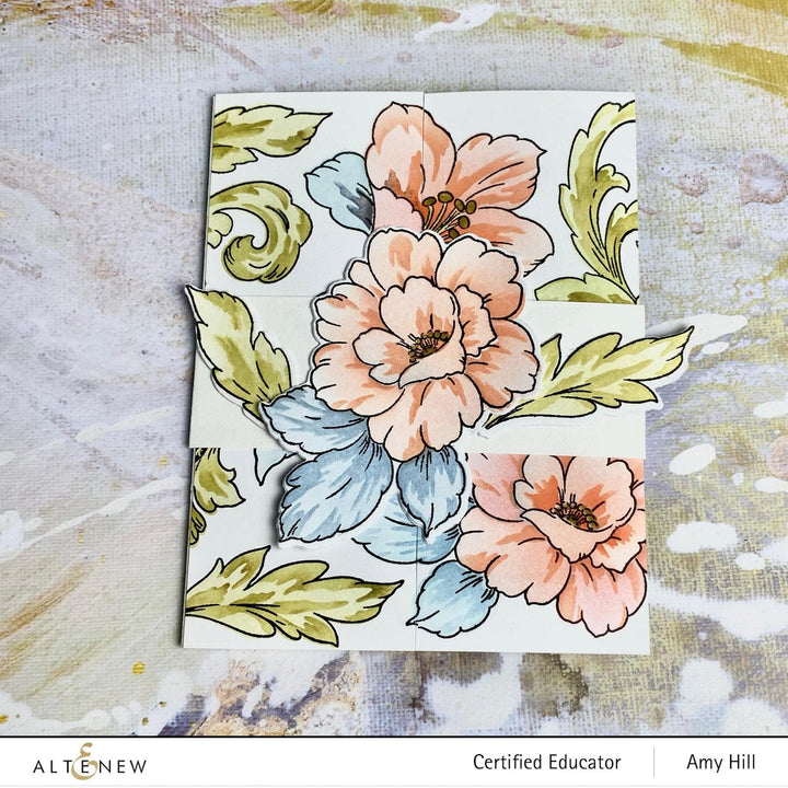 Part A-Glitz Art Craft Co.,LTD Dies Craft-A-Flower: Tulip Full Bloom Layering Die Set