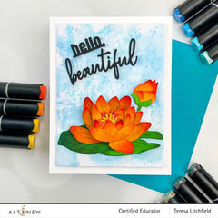 Part A-Glitz Art Craft Co.,LTD Dies Craft-A-Flower: Water Lily Layering Die Set