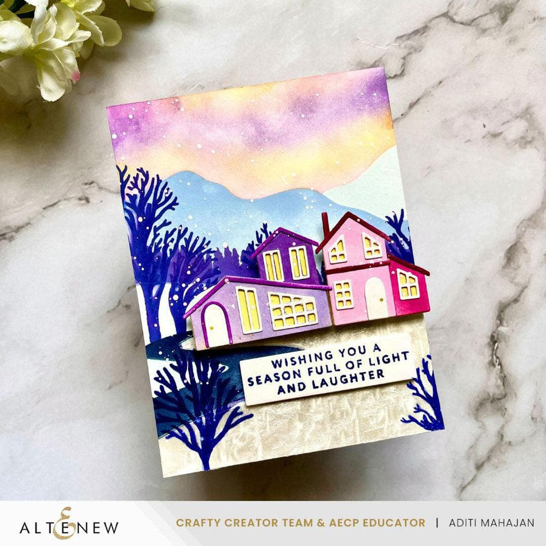 Creative Cuts: Cozy Homes Layering Die Set