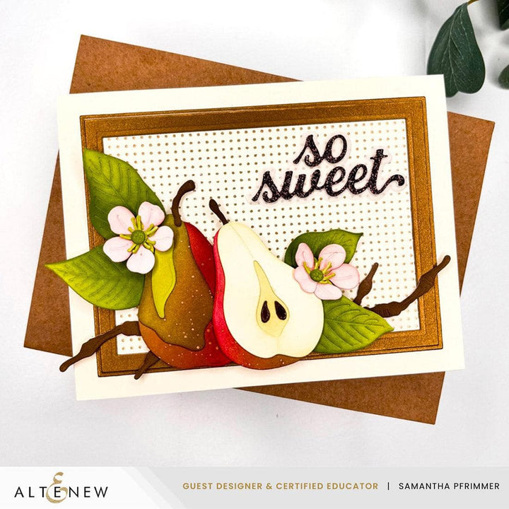 Creative Cuts: Fresh Pears Layering Die Set