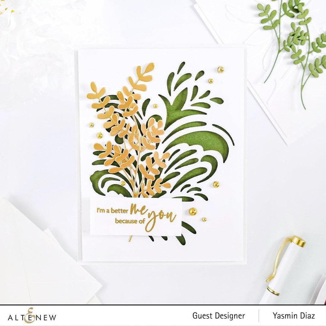 Part A-Glitz Art Craft Co.,LTD Dies Dainty Leaves Die Set