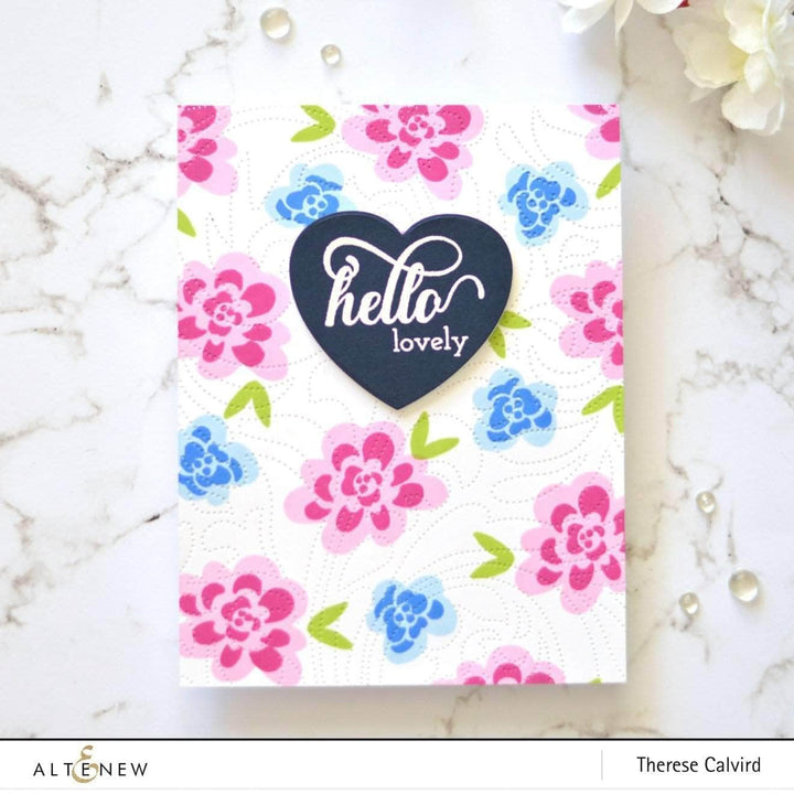 Part A-Glitz Art Craft Co.,LTD Dies Dotted Swirls Debossing Cover Die