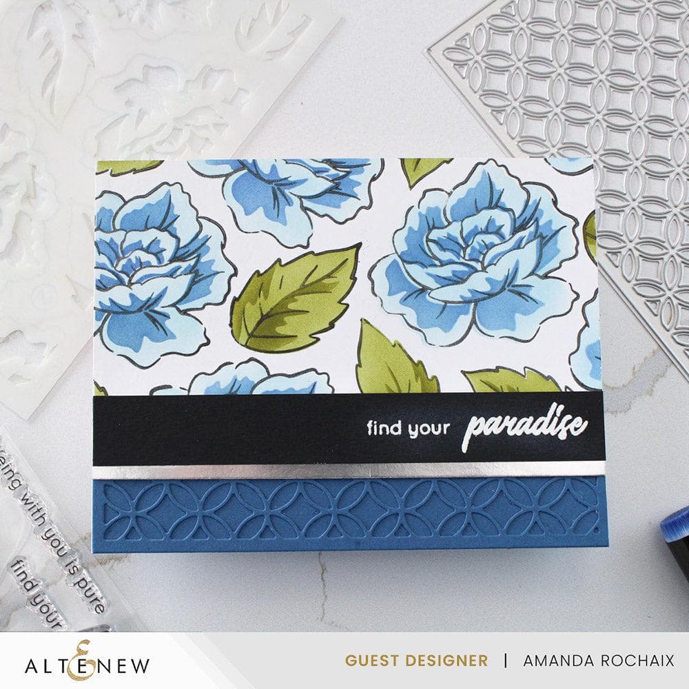Part A-Glitz Art Craft Co.,LTD Dies Dynamic Duo: Paradise Flowers Add-On Die Set