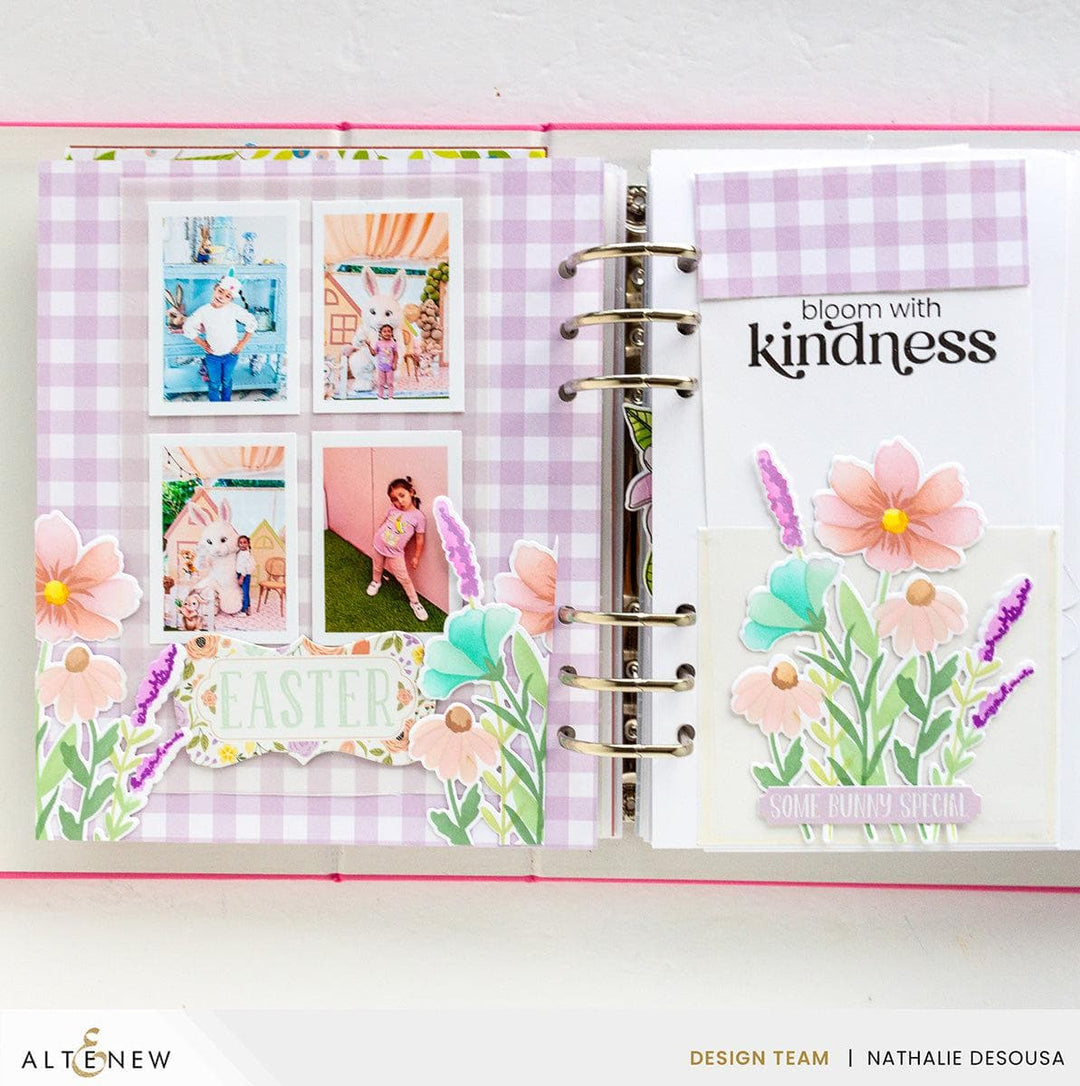 Part A-Glitz Art Craft Co.,LTD Dies Dynamic Duo: Wildflower Bouquet Add-On Die Set