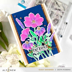 Part A-Glitz Art Craft Co.,LTD Dies Dynamic Duo: Wildflower Bouquet Add-On Die Set