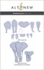 Part A-Glitz Art Craft Co.,LTD Dies Elephantastic Die Set