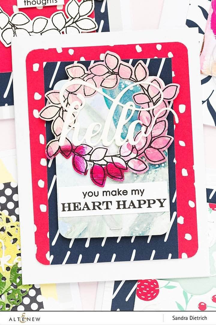 Part A-Glitz Art Craft Co.,LTD Dies Fancy Hello Die