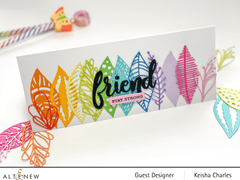 Part A-Glitz Art Craft Co.,LTD Dies Featured Sentiments Die Set