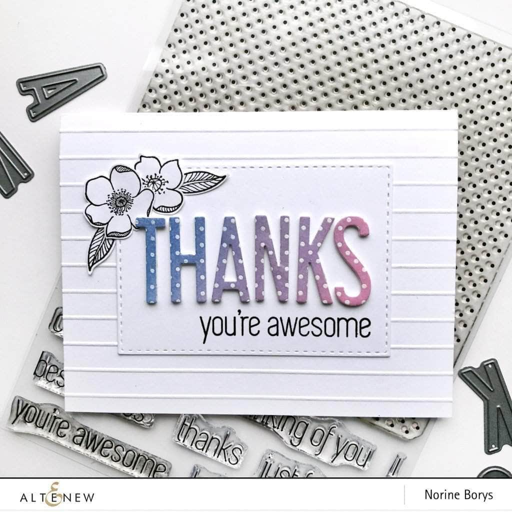 Part A-Glitz Art Craft Co.,LTD Dies Fine Alphabet Die Set