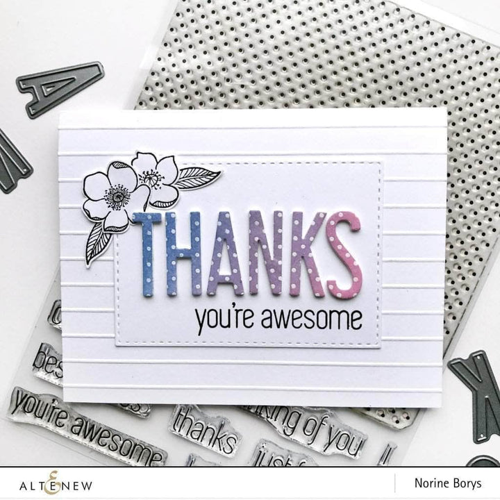 Part A-Glitz Art Craft Co.,LTD Dies Fine Alphabet Die Set