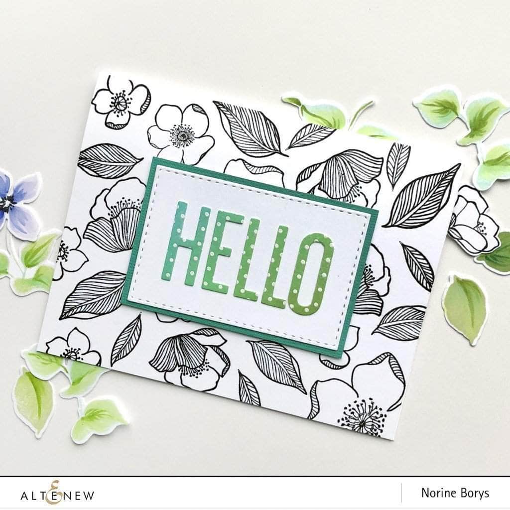 Part A-Glitz Art Craft Co.,LTD Dies Fine Alphabet Die Set