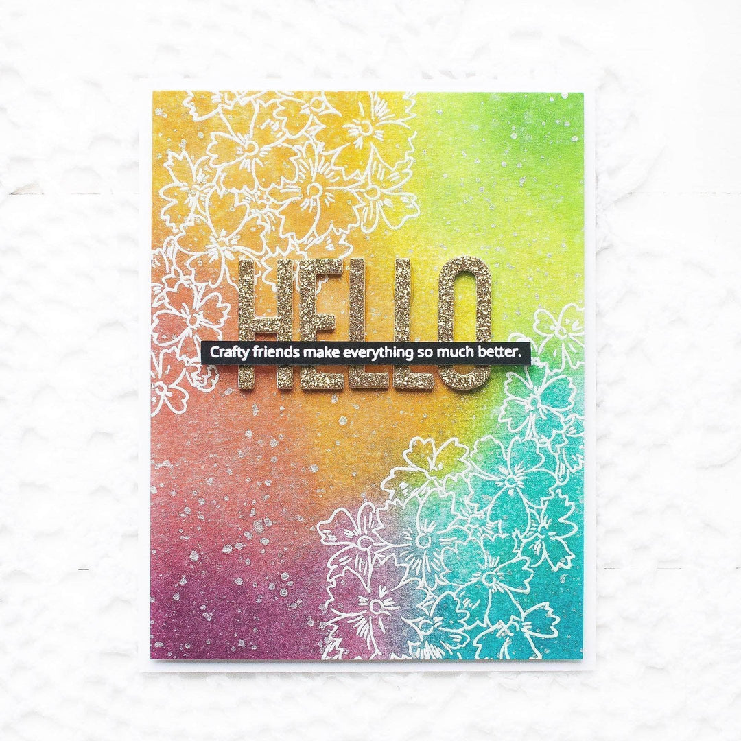Part A-Glitz Art Craft Co.,LTD Dies Fine Alphabet Die Set