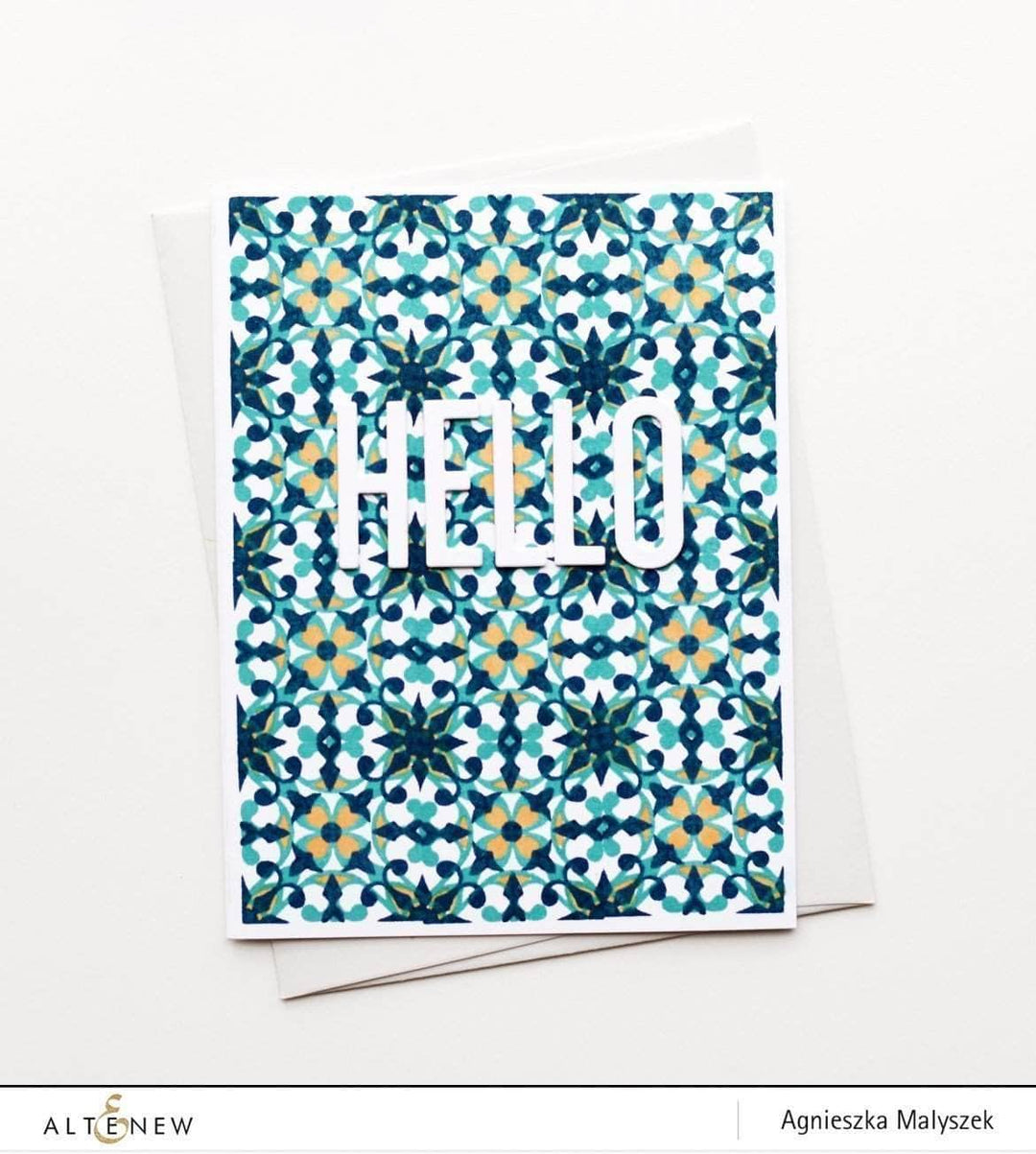 Part A-Glitz Art Craft Co.,LTD Dies Fine Alphabet Die Set