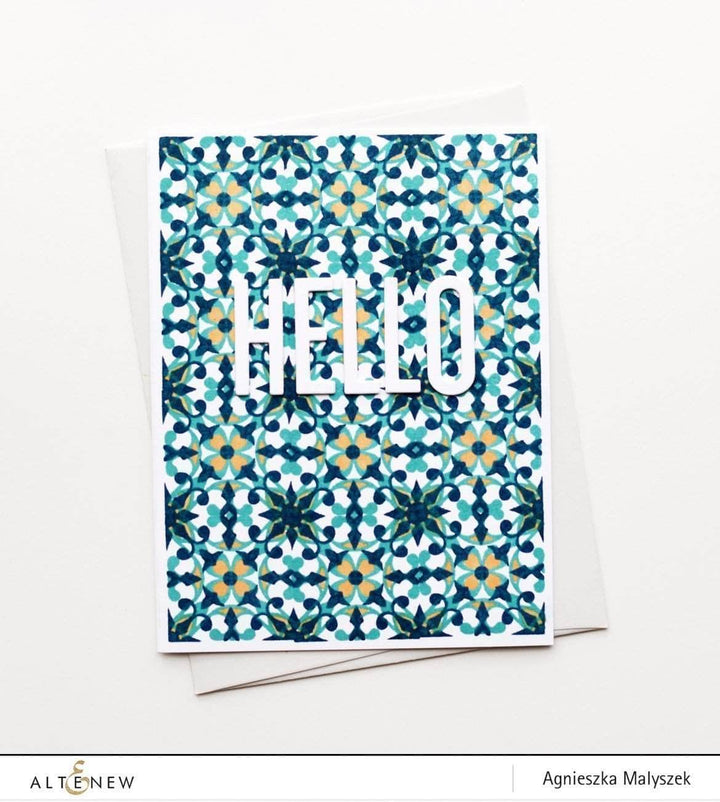 Part A-Glitz Art Craft Co.,LTD Dies Fine Alphabet Die Set