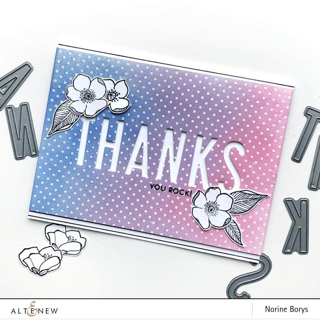 Part A-Glitz Art Craft Co.,LTD Dies Fine Alphabet Die Set