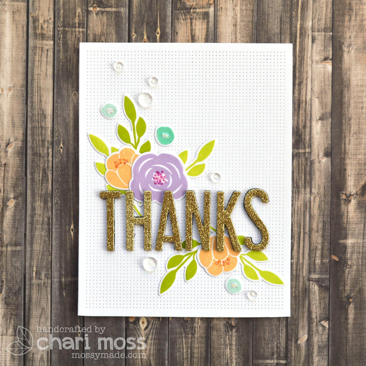 Part A-Glitz Art Craft Co.,LTD Dies Fine Alphabet Die Set