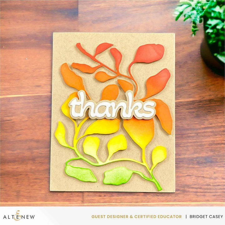 Part A-Glitz Art Craft Co.,LTD Dies Flowing Leaves Die