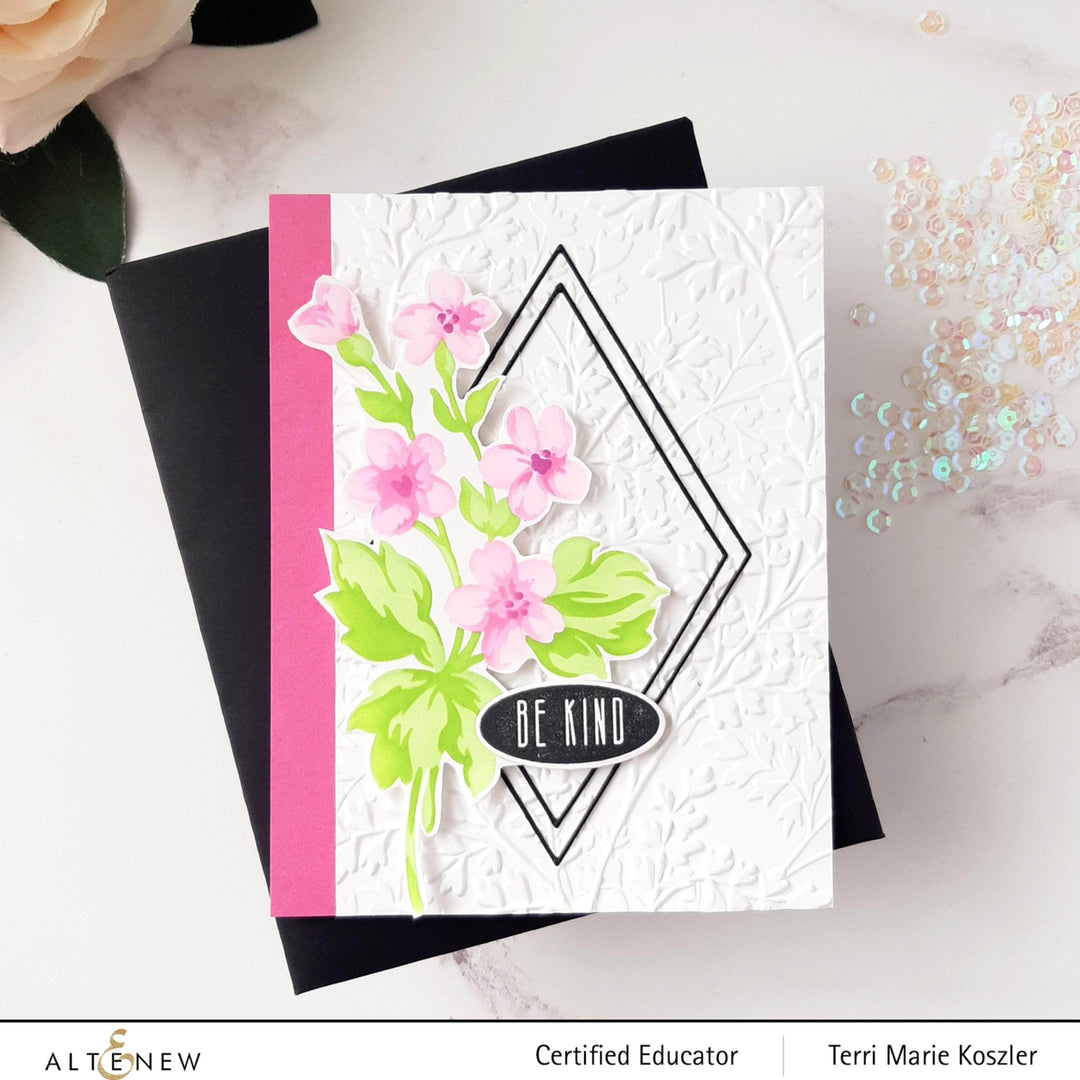 Part A-Glitz Art Craft Co.,LTD Dies Hill Blossoms Die Set