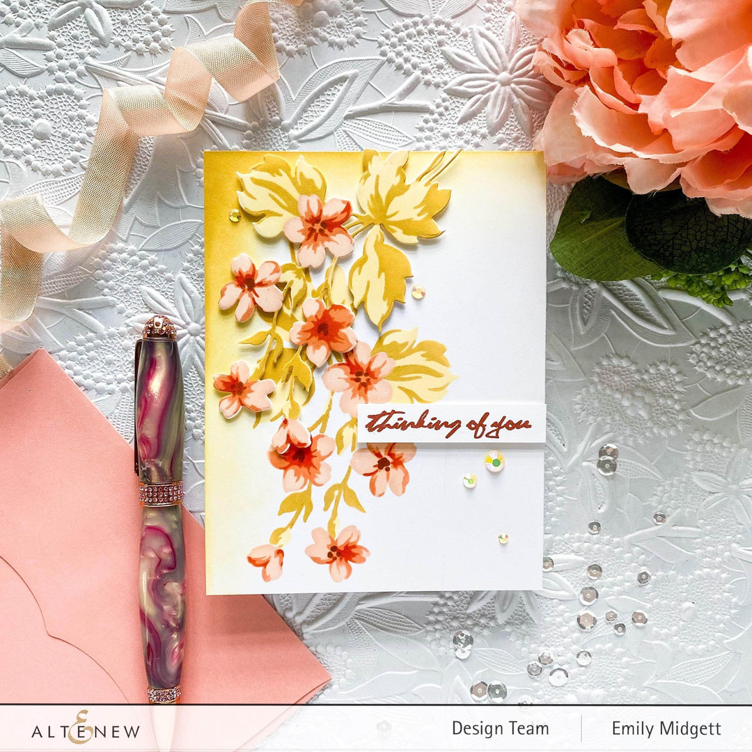 Part A-Glitz Art Craft Co.,LTD Dies Hill Blossoms Die Set