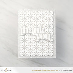 Part A-Glitz Art Craft Co.,LTD Dies Honeycomb Daisies Cover Die