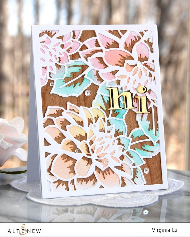 Part A-Glitz Art Craft Co.,LTD Dies Inline Alpha Die Set
