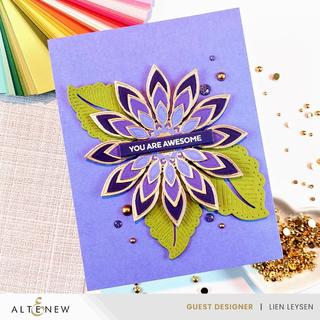 Jeweled Botanicals Layering Die Set