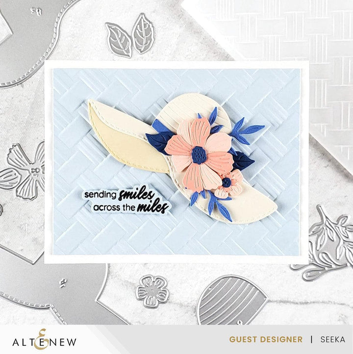 Lovely Floral Hat Die Set