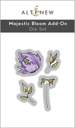 Part A-Glitz Art Craft Co.,LTD Dies Majestic Bloom Add-On Die Set