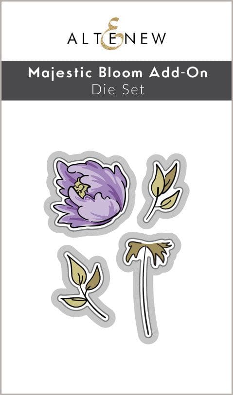 Part A-Glitz Art Craft Co.,LTD Dies Majestic Bloom Add-On Die Set