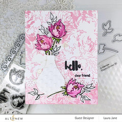 Part A-Glitz Art Craft Co.,LTD Dies Majestic Bloom Add-On Die Set