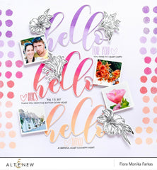 Part A-Glitz Art Craft Co.,LTD Dies Mega Hello Die