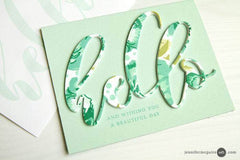 Part A-Glitz Art Craft Co.,LTD Dies Mega Hello Die