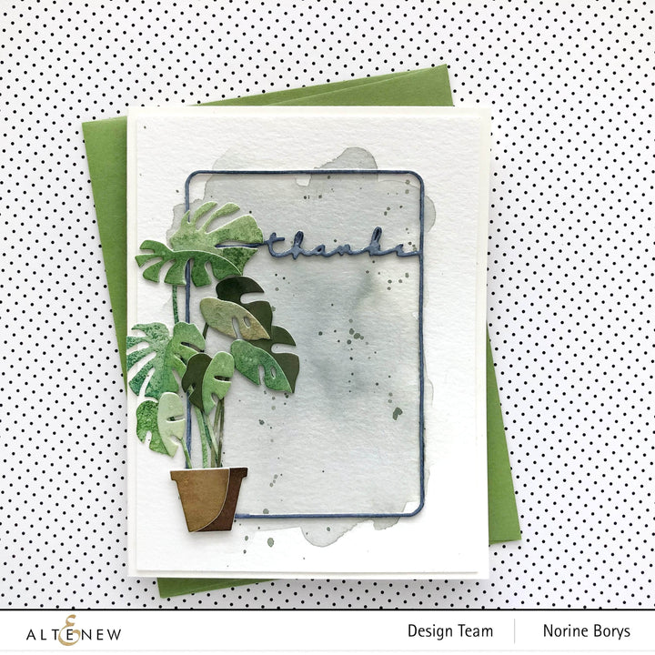 Part A-Glitz Art Craft Co.,LTD Dies Monstera 3D Die Set