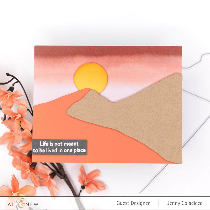 Part A-Glitz Art Craft Co.,LTD Dies Mountain Builder Die Set
