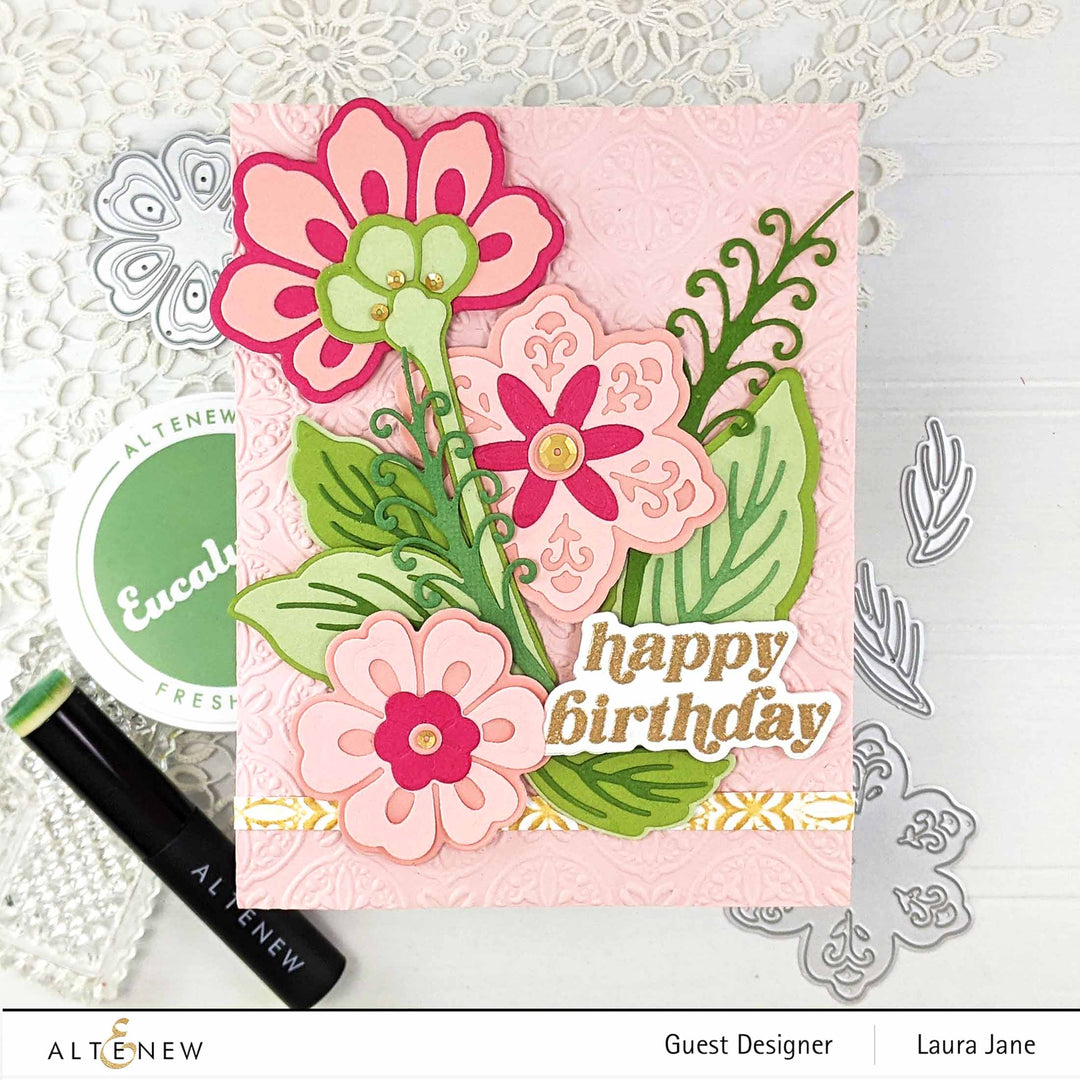 Part A-Glitz Art Craft Co.,LTD Dies Ornate Flowers Die Set