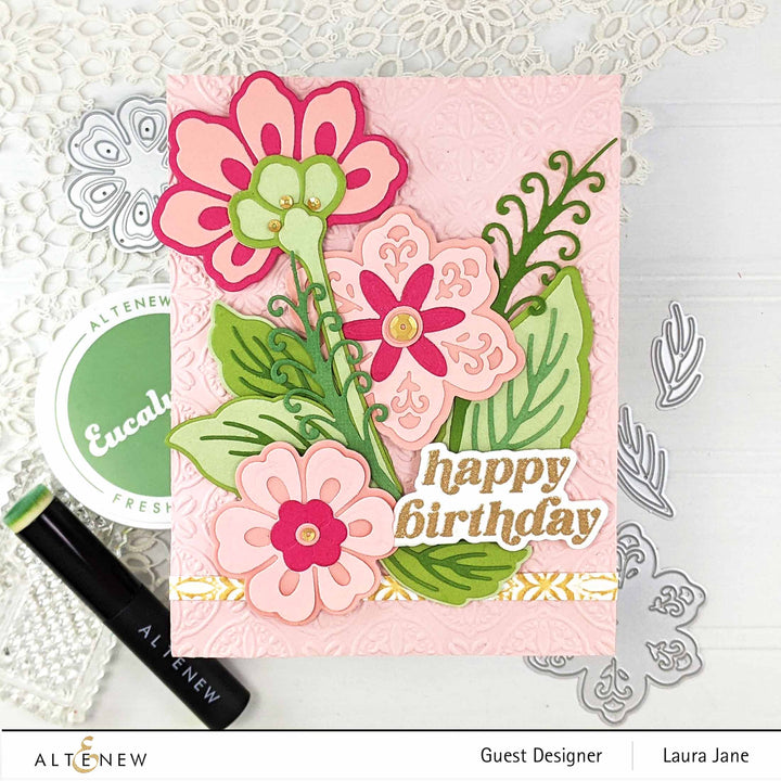 Part A-Glitz Art Craft Co.,LTD Dies Ornate Flowers Die Set