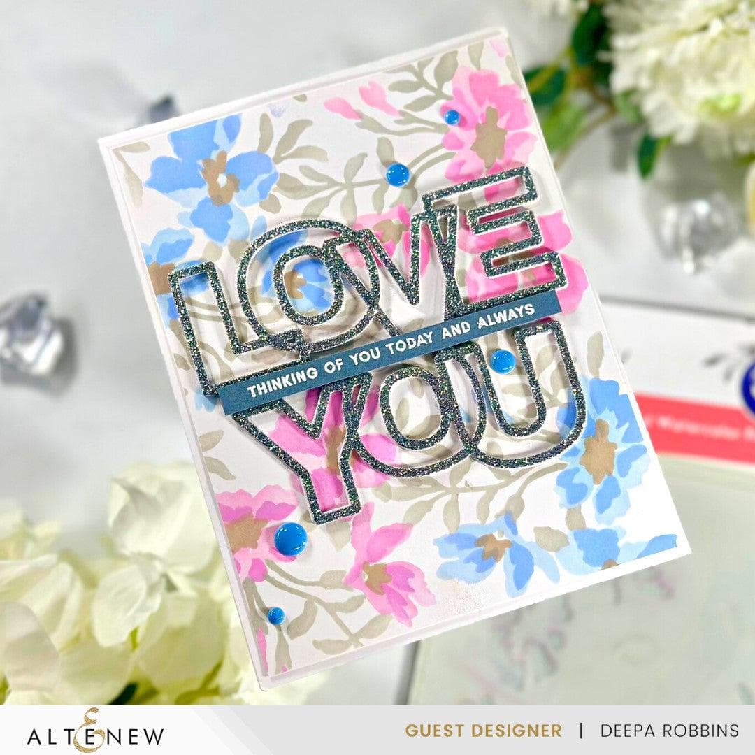 Outlined Love You Die