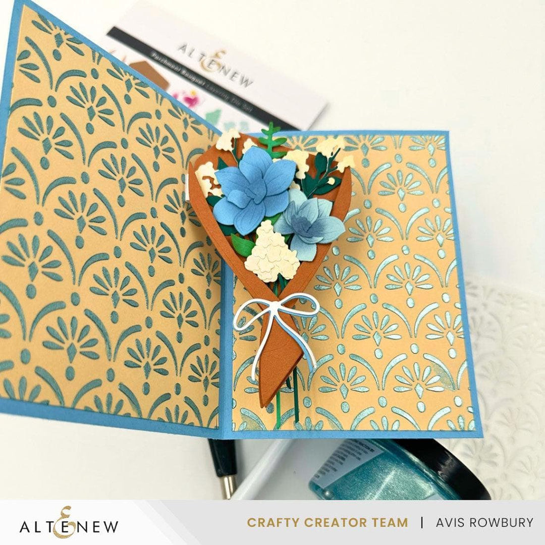Parchment Bouquet Layering Die Set