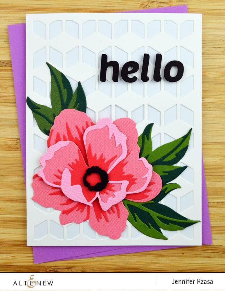 Part A-Glitz Art Craft Co.,LTD Dies Peony Dream 3D Die Set
