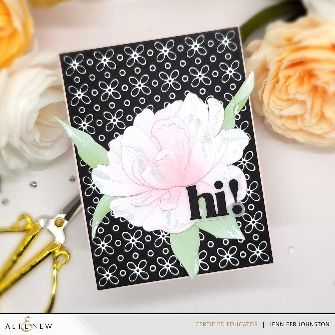 Pink Star Tulip Layering Die Set