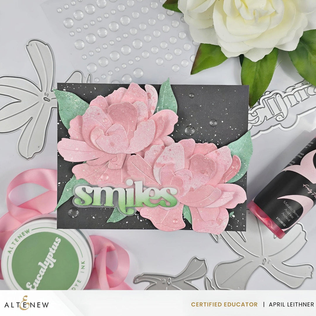Pink Star Tulip Layering Die Set