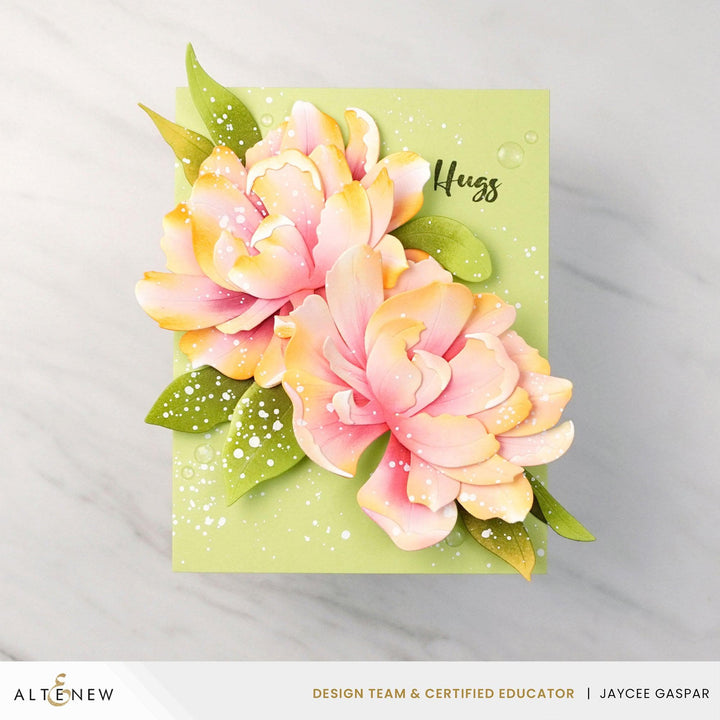 Pink Star Tulip Layering Die Set