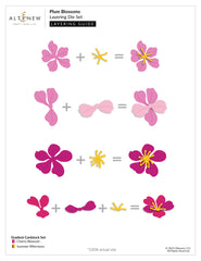 Part A-Glitz Art Craft Co.,LTD Dies Plum Blossoms Layering Die Set