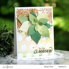 Part A-Glitz Art Craft Co.,LTD Dies Poinsettia 3D Die Set