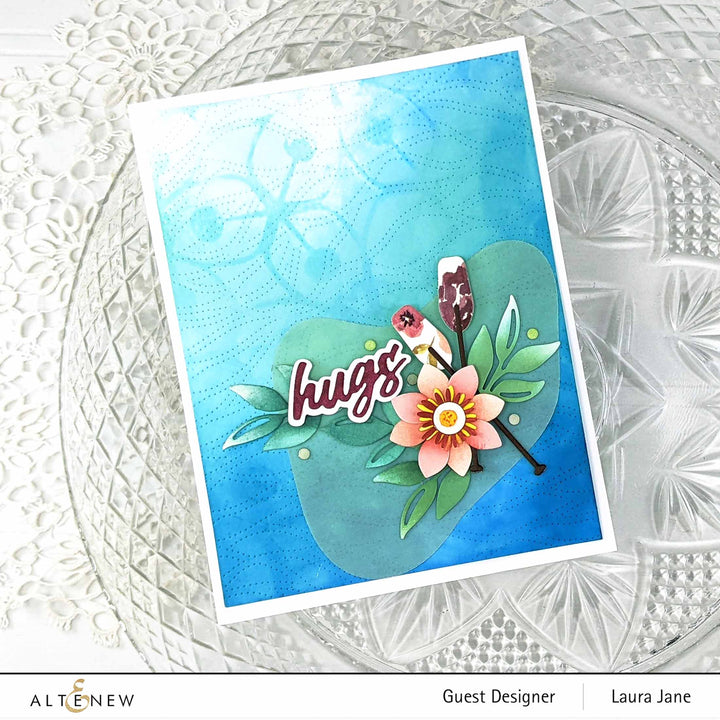 Part A-Glitz Art Craft Co.,LTD Dies Pond Flowers Die Set