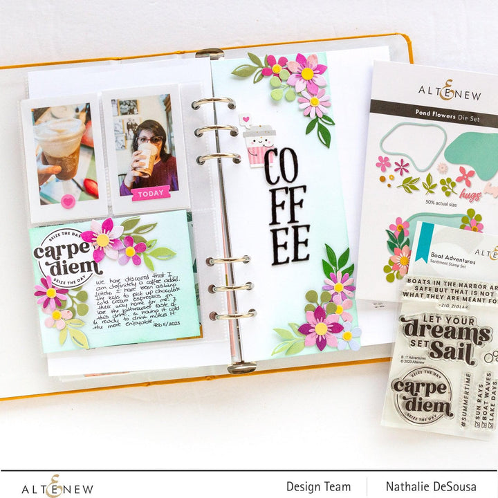 Part A-Glitz Art Craft Co.,LTD Dies Pond Flowers Die Set